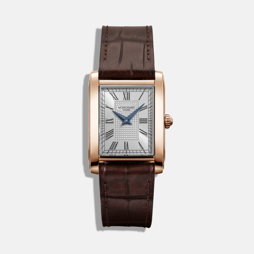 Classic White on Strap - Gold