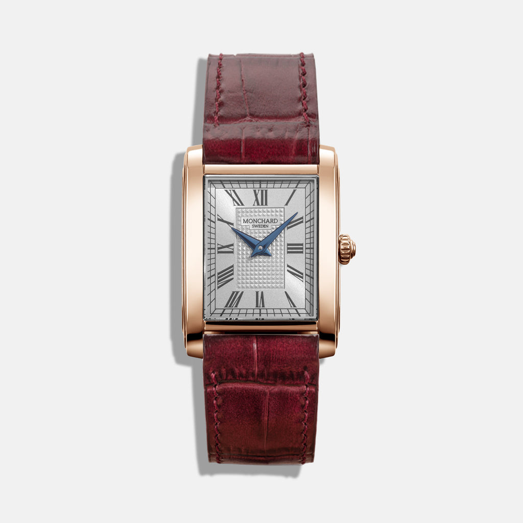 Classic White on Strap - Gold