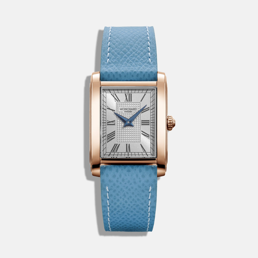 Classic White on Strap - Gold