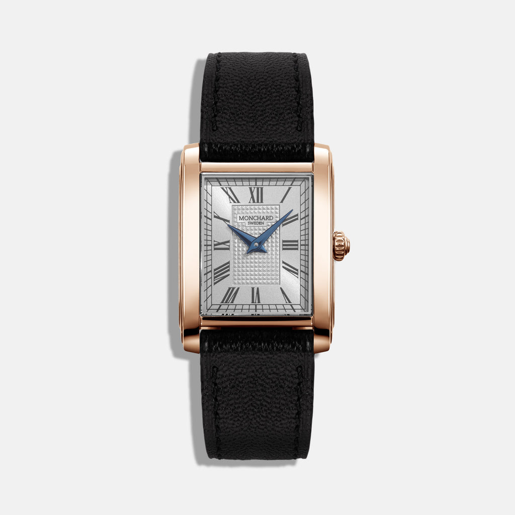 Classic White on Strap - Gold