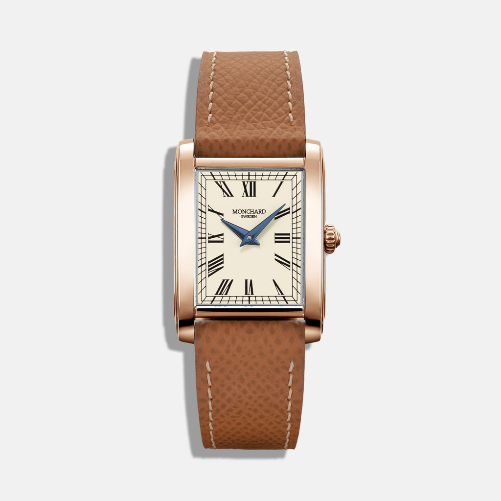 Vintage White on Strap - Gold