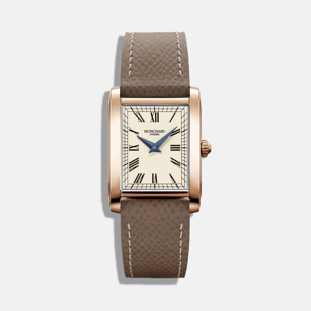 Vintage White on Strap - Gold