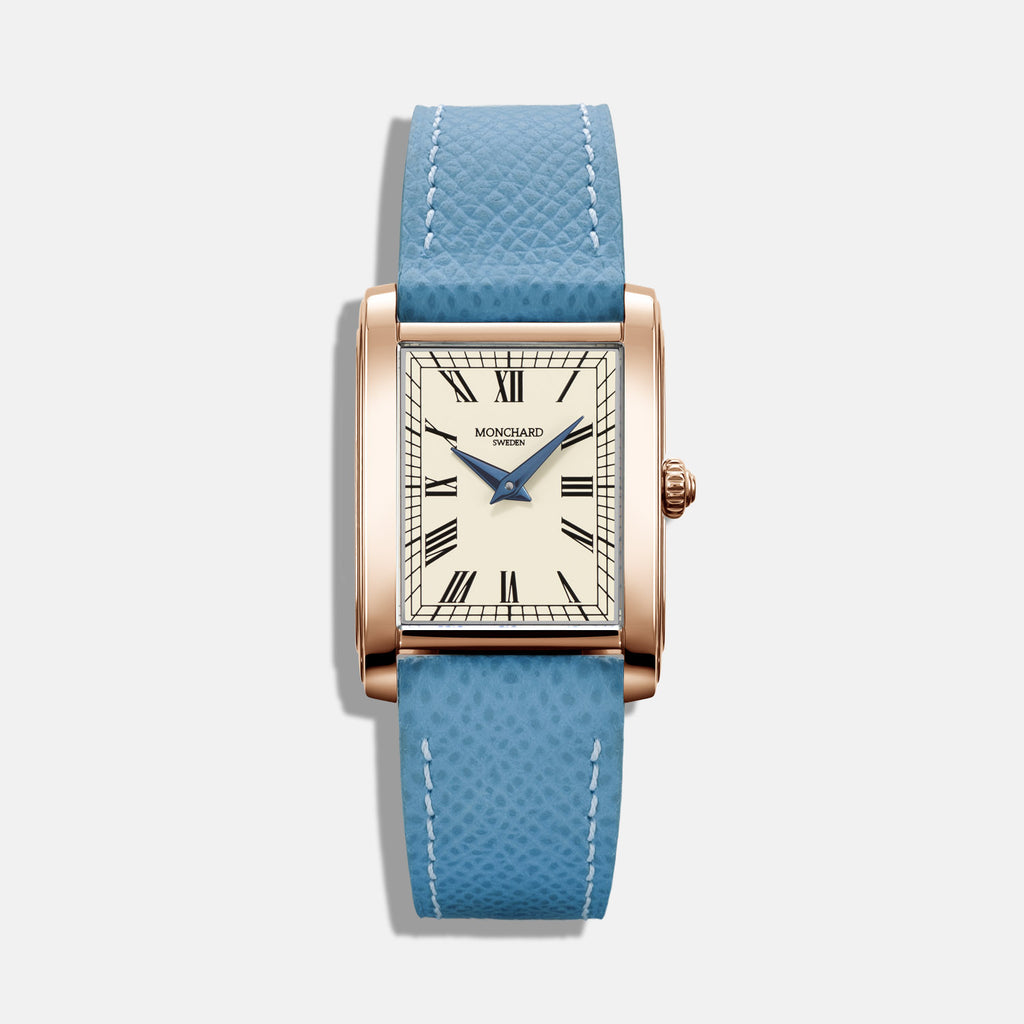 Vintage White on Strap - Gold