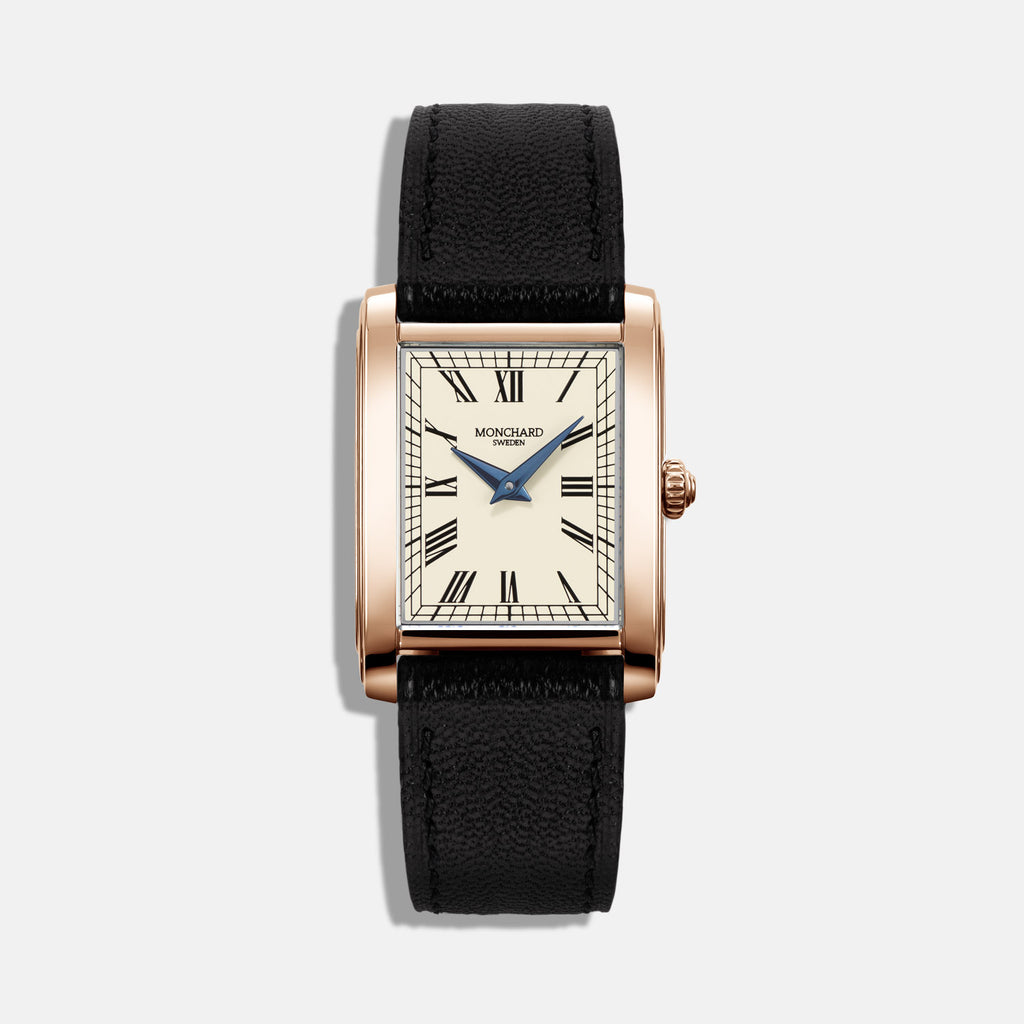 Vintage White on Strap - Gold
