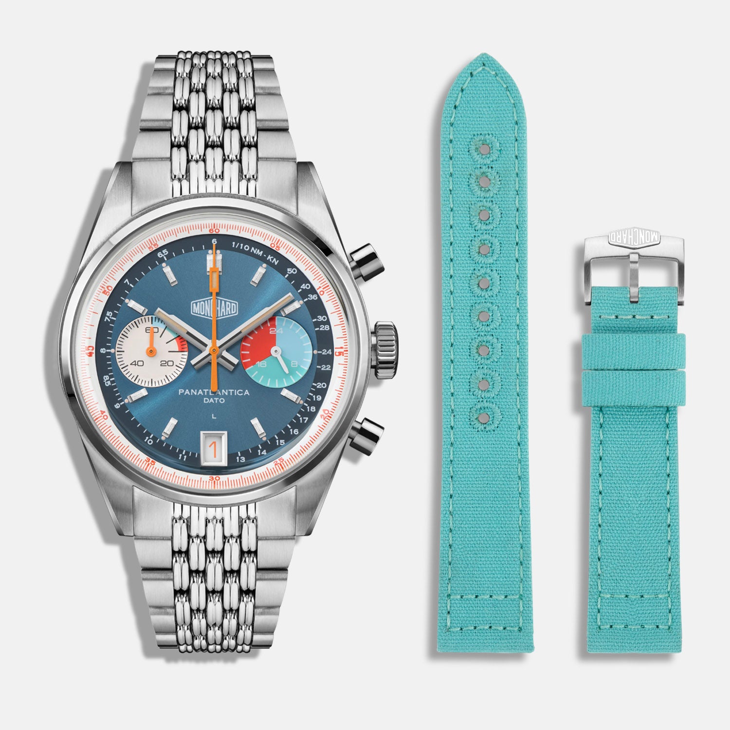 Regatta Blue on Beads of rice