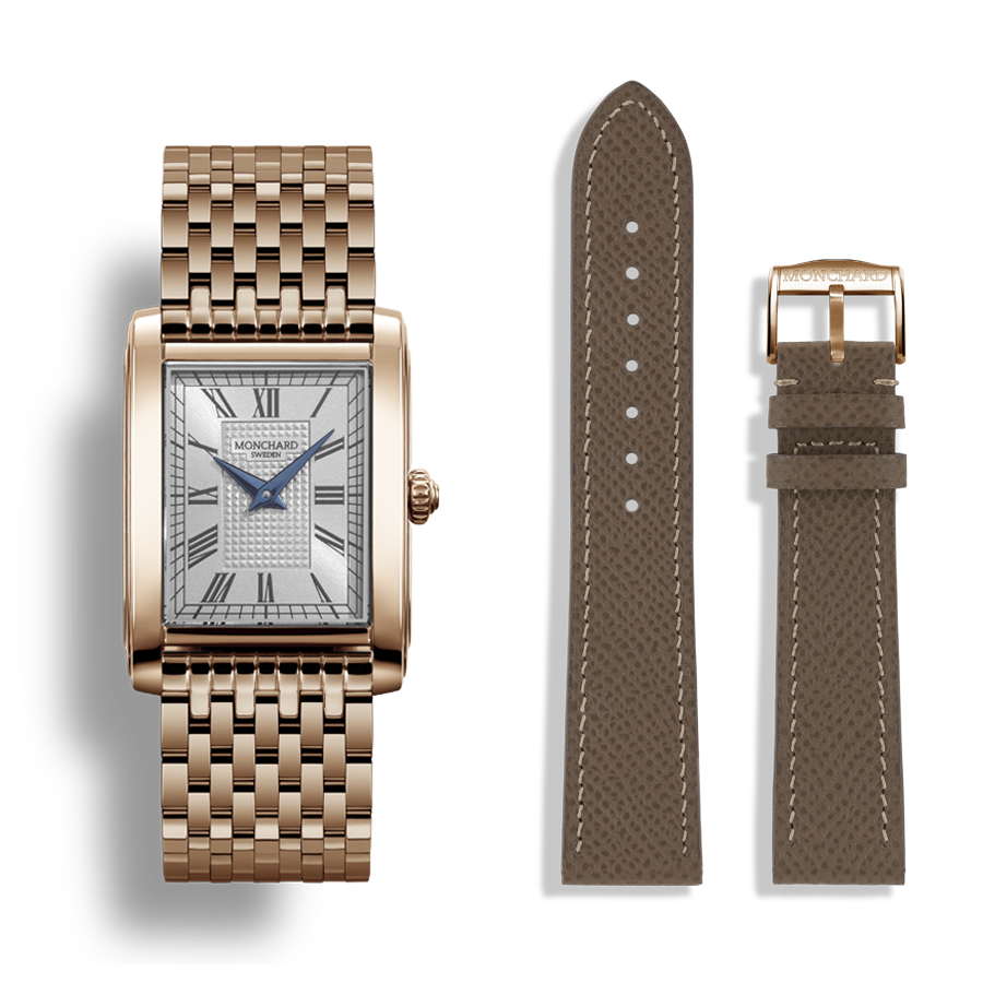 Classic White on Bracelet - Gold