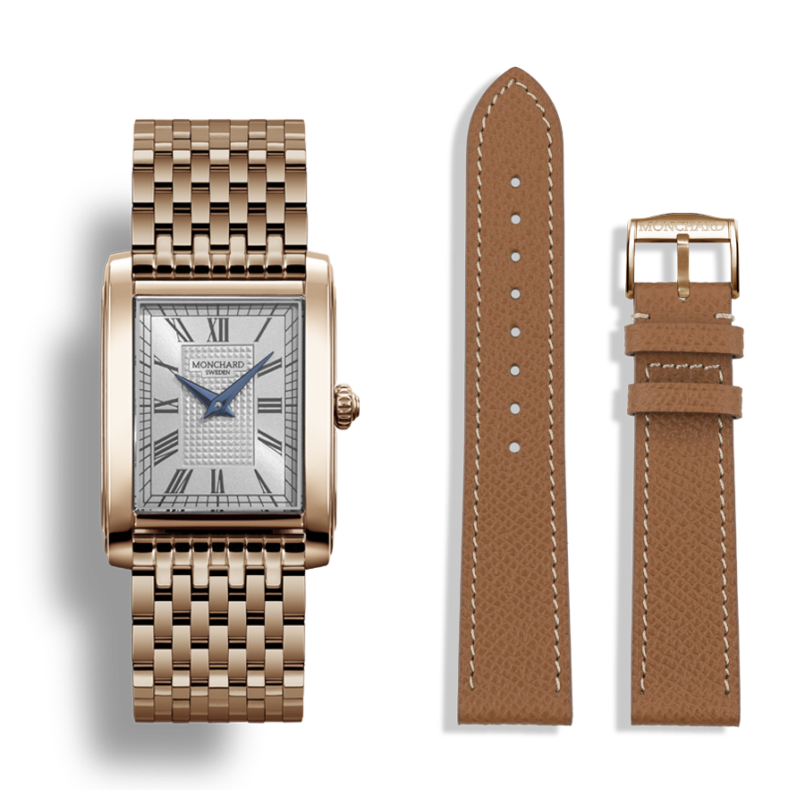 Classic White on Bracelet - Gold